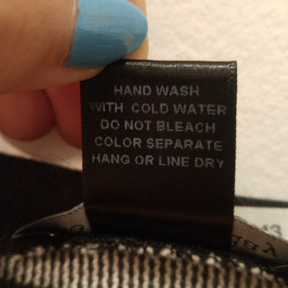 SOLD - NWOT Black Mesh & Gray Striped Cropped Tee - Picture 9 of 9